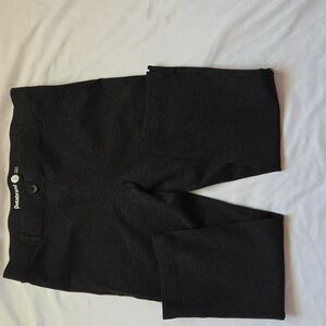 Betabrand Gray Pull On Capris Size Large Womens
